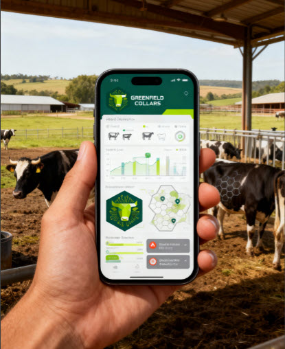 Smartphone collar app